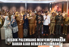Ga Kaleng Kaleng! Undang 4 Narasumber Ahli, Disdik Palembang Sempurnakan Bahan Ajar Bebaso Pelembang