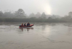 Aksi Cepat Basarnas Palembang, Cari Bocah Tenggelam di Sungai Kikim