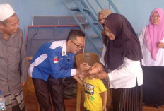 Wujudkan Kikim Selatan Bebas dari Polio, Bambang: Warga Jangan Ragu Bawa Anak Imunisasi 