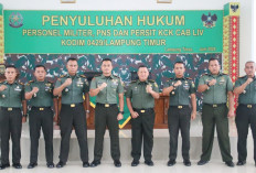 Ada Penyulugan Humum Dari Kundam II Sriwijaya di Kodim Lampung Timur, Berikut Pesertanya