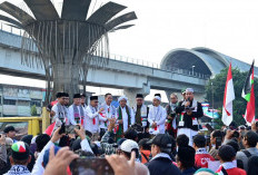 Bela Palestina, Wali Kota Palembang Ratu Dewa Turun Langsung di Long March