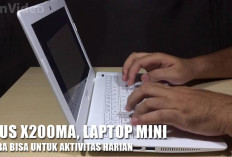 Ringkas, Ringan, Andal! ASUS X200MA, Laptop Mini Serba Bisa untuk Aktivitas Harian