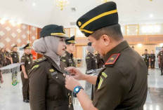 Wakajati Sumsel Pimpin Pelantikan 11 Pejabat di Lingkungan Kejati Sumsel