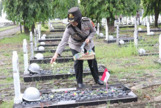 Polwan Ziarah Ke TMP Ksatria Ksetra Siguntang, Dalam Rangka Apa?