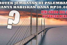 Proyek Jembatan Pertama di Palembang Ini Hanya Habiskan Dana Rp30.000, Kini Sudah Ada Lift ke Puncak Menara