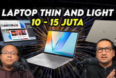 Paling Worth It! 7 Rekomendasi Laptop Tipis dan Ringan di Harga 10-15 Juta Rupiah 2026