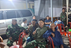 Babinsa Koramil 405-13 Dempo Selatan Datangi Keramaian Persedakahan, Ada Apa Ya 