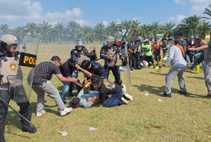 Jelang May Day, Polres Ogan Ilir Gelar Simulasi Sispamkota Tingkatkan Kesiapsiagaan Hadapi Aksi Unjuk Rasa