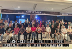 Ruang Konsultasi Firma Hukum Hendrajat di Galeri Nusantara Antique Manjakan Pengunjung Transmart Palembang