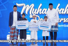 Undang 1.266 Anak Yatim dan Yatim Piatu, HUT Ke-66 Pusri Ketuk Pintu Langit Minta Berkah dan Kelancaran Bisnis