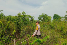 Cegah Karhutla, Polsek Muara Kuang Gelar Patroli Terpadu