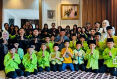 Wow, Tengok Keseruan Rayakan Hari Kemenangan Idul Fitri Ala Wakil Ketua DPRD Lahat di Kediaman Pribadi