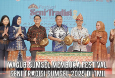 Ketika Anjungan Sumsel di TMII Disulap Jadi Panggung Budaya Festival Seni Tradisi 2025, ini Kata Cik Ujang!