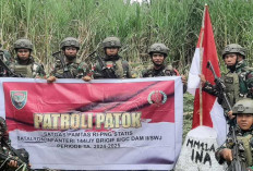 Ada Patroli Patok di Perbatasan RI-PNG, Apa Tujuan Satgas Yonif 144 Jaya Yudha