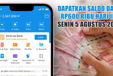 Dapatkan Saldo DANA Rp600 RIbu Hari Ini Senin 5 Agustus 2024, Cek Langsung di Sini