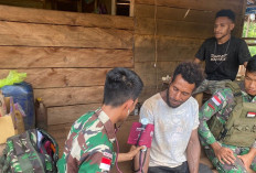 Satgas Yonif 144 Jaya Yudha Berikan Pelayanan Kesehatan, Ini Lokasinya