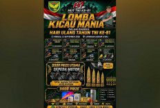 Lomba Burung Kicau Mania Pangdam II Sriwijaya Cup 3 Bakal Kembali Digelar, Ini Tanggalnya