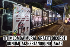 Wah Parah! Titik Lomba Mural Grafiti Walikota Palembang Dicoret Orang Tak Dikenal Sebelum Dimulai