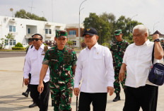 Tiba di Palembang, KSP Dudung Abdurachman Disambut Pangdam II Sriwijaya
