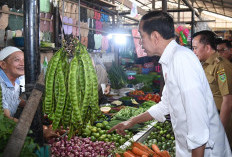 Presiden Jokowi Kunjungi Pasar, Harga Bahan Pokok di Sumsel Stabil