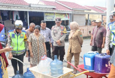 Warga Kesulitan Air Bersih, Polres Prabumulih Lakukan Lakukan Langkah Ini