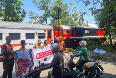 Tingkatkan Keselamatan pada 150 Perlintasan, KAI Divre III Palembang Lakukan Langkah Ini