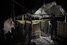 Polsek Babat Toman Bongkar Dua Lokasi Illegal Refinery di Muba