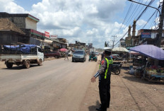 Arus Mudik Dijaga Ketat: Polda Sumsel Kantongi Kendaraan Berat di Perbatasan Sumsel–Jambi