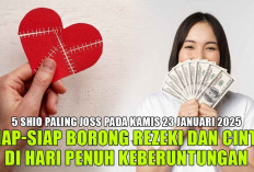 5 Shio Paling Joss Pada Kamis 23 Januari 2025, Siap-Siap Borong Rezeki dan Cinta di Hari Penuh Keberuntungan!