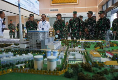 Pastikan Keamanan Objek Vital, Pangdam II Sriwijaya Tinjau Hal ini di Muara Enim