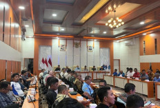 Wah! Ada Perwakilan Kejari Ogan Ilir Dalam Rakor Penanggulangan Bencana Asap Akibat Karhutla