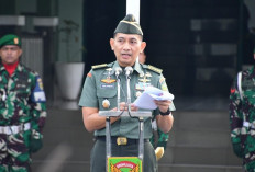 Korem 044/Gapo Wilayah Kodam II/Swj Gelar Upacara Bulanan, Kasrem 044/Gapo Bacakan Amanat Panglima TNI