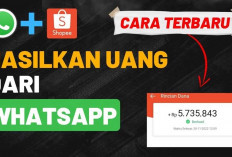 Cara Mendapatkan Cuan Rp1 Juta Sehari dari WhatsApp Tanpa Modal, Ikuti Tutorial Ini