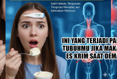 Jangan Kaget! Ini yang Terjadi pada Tubuhmu Jika Makan Es Krim Saat Demam