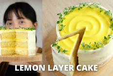 Enaknya Bikin Nagih! Resep Lemon Cake Moist Harum Banget