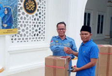 PT BAS Beri Bantuan AC untuk Masjid Al-Barokah Desa Pulau Panggung, Ibadah Makin Nyaman, Pahala Ngalir Terus