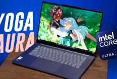 Lenovo Yoga Slim 7i Aura Edition, Baterai Super Awet Hingga 34 Jam dan Performa AI yang Cerdas dan Efisien!