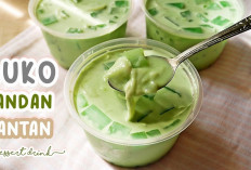 Ide Buka Puasa Kamis, Resep Buko Pandan Creamy Dijamin Nikmat Banget