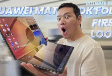 Teknologi Masa Depan Dalam Genggaman! Huawei MateBook Fold, Laptop Lipat Canggih Bikin Multitasking Makin Gila
