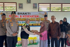 Kapolres Musi Rawas Pimpin Layanan Medis Gratis bagi Lansia, Ini Lokasinya