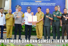 Pemkab Muba dan BNNP Sumsel Resmi Bekerja Sama, Tabuh Genderang Perang Lawan Narkoba