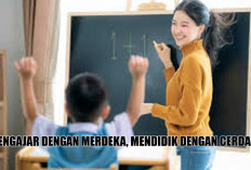 Mahasiswi Unsri Singgung Realisasi Gagasan Mengajar dengan Merdeka dan Mendidik dengan Cerdas