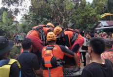 Empat Hari Tenggelam, Tim SAR Gabungan Akhirnya Temukan Korban Tenggelam di Sungai Rupit