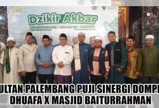 Sultan Palembang Darussalam Puji Sinergi Dompet Dhuafa x Masjid Baiturrahman, Bikin Bumi Palestina Tersenyum!