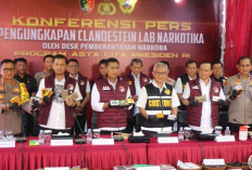 Keren! Polri Ungkap Jaringan Produksi Narkoba Terbesar di Indonesia, Ternyata di Sini Tempatnya