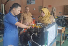545 Siswa di 11 Kejuruan SMKN 1 Lahat Laksanakan UKK, Kepsek: Nilai Kompetensi Siswa