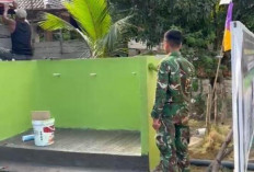 Pembangunan Sarana dan Prasanan Program TMMD ke-128 Ini Masuk Tahapan Akhir