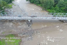 Telan Dana Rp9,8 Miliar, Jembatan Gantung Ini Buka Era Baru Konektivitas Ekonomi di Sumatera Selatan