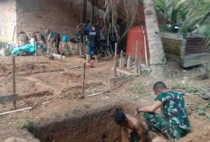 Bangun Sasaran Fisik dalam Satu Lokasi Sekaligus, Menunjukkan Kemanunggalan TNI Demi Bangun Desa
