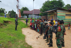 Ada Kerja Bhakti Satgas 141 Aneka Yudha Jaya Prakosa di Kampung Lama, Berikut Tujuannya
